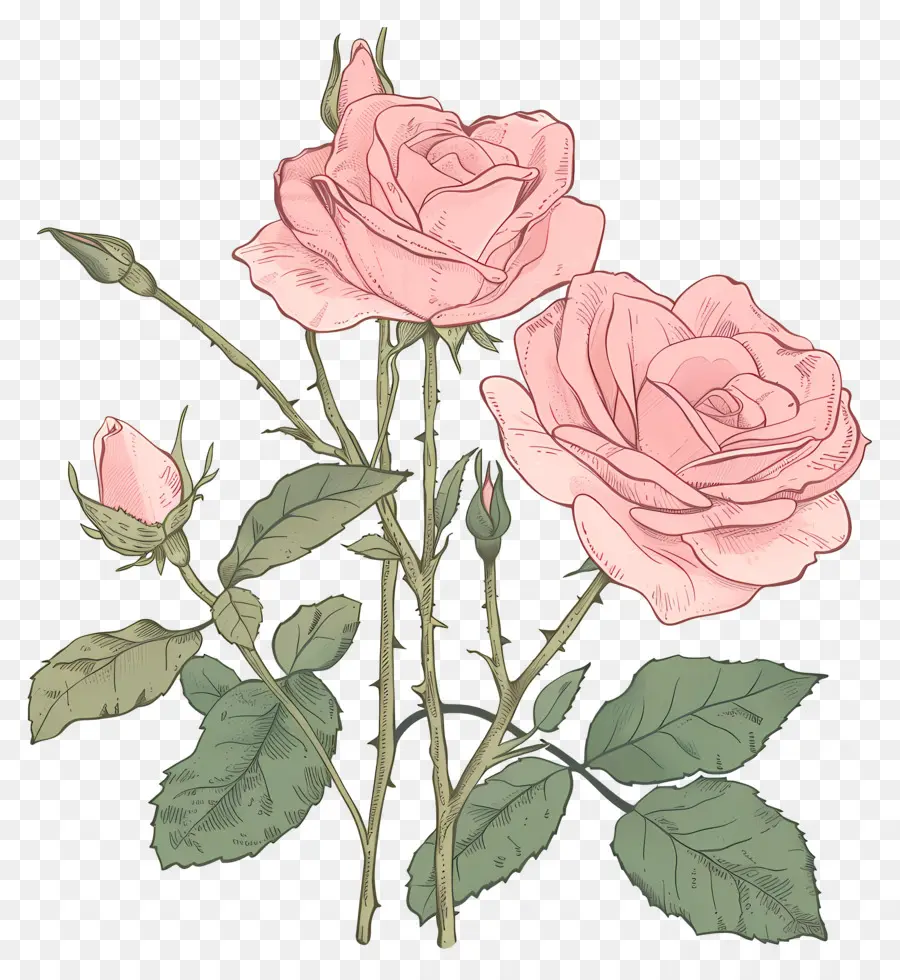 Fleur Rose，Rose Rose PNG