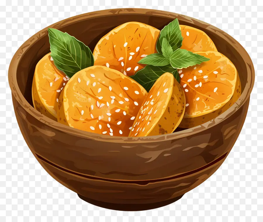 Pomme De Terre Au Four，Tranches D'oranges PNG