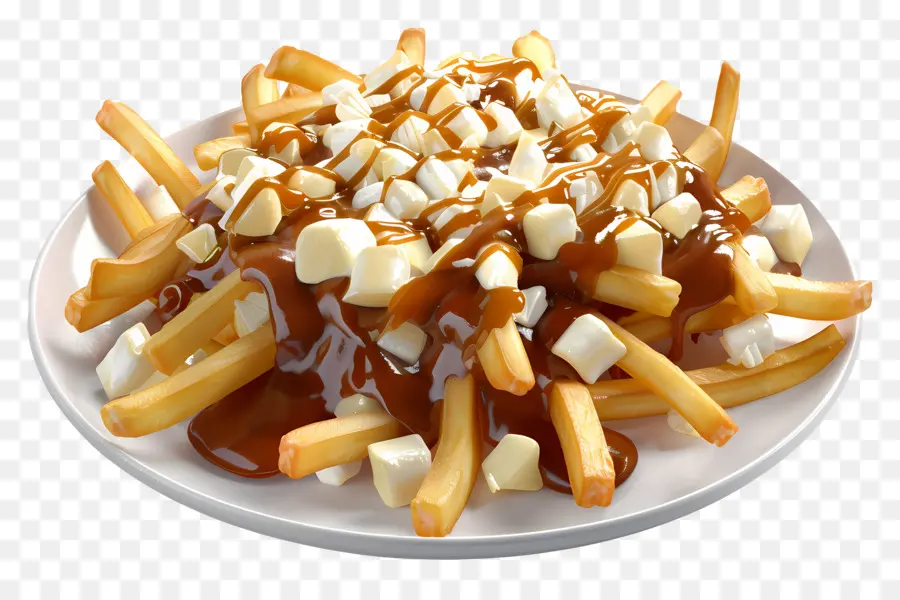 Poutine，Fromage En Grains PNG