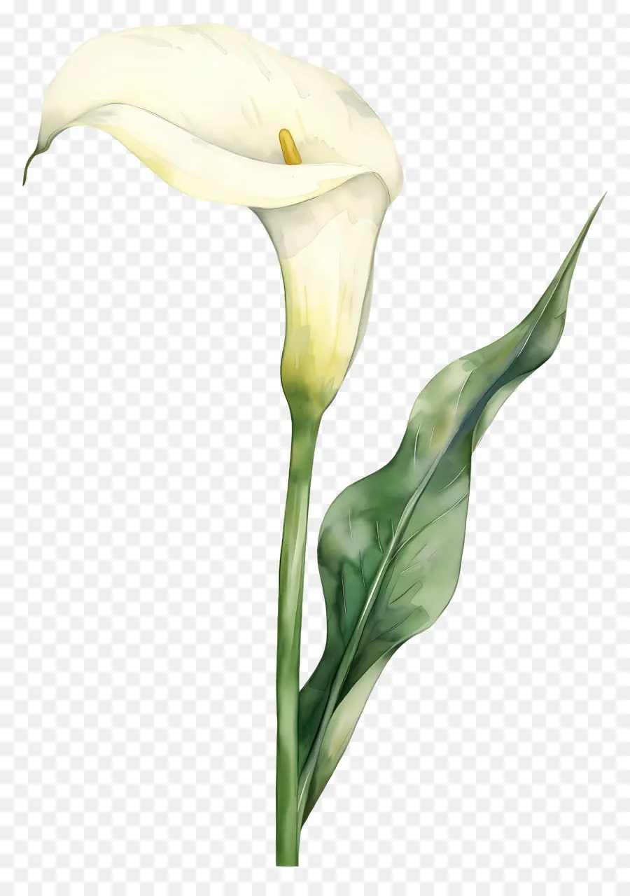 Lily Calla，Lys Calla Blanc PNG