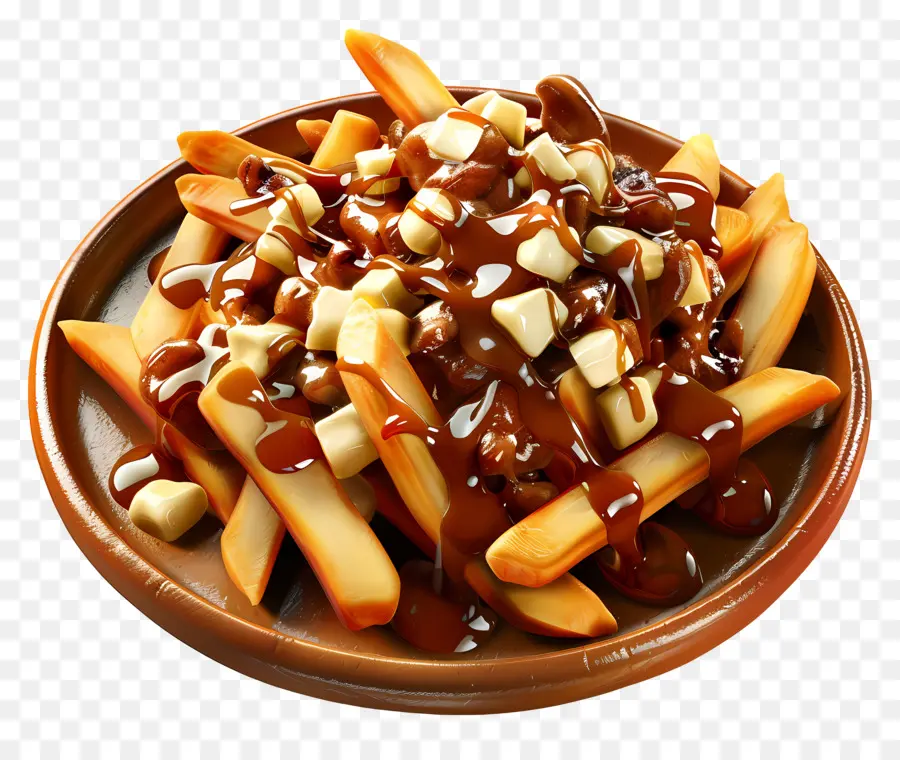 Poutine，Plat De Poutine PNG