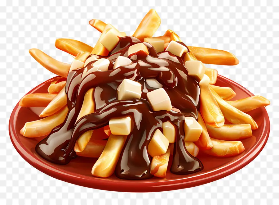 Poutine，Plat De Poutine PNG