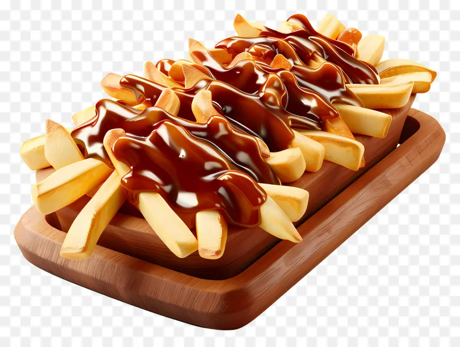 Poutine，Poutine à La Crème Sure PNG