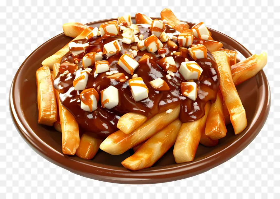 Poutine，Plat De Poutine PNG