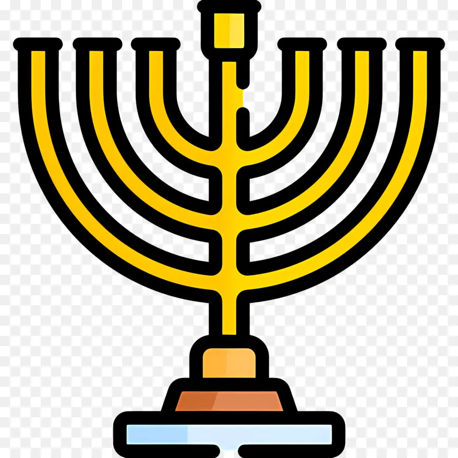 Hanoukka Menorah，Ménorah PNG