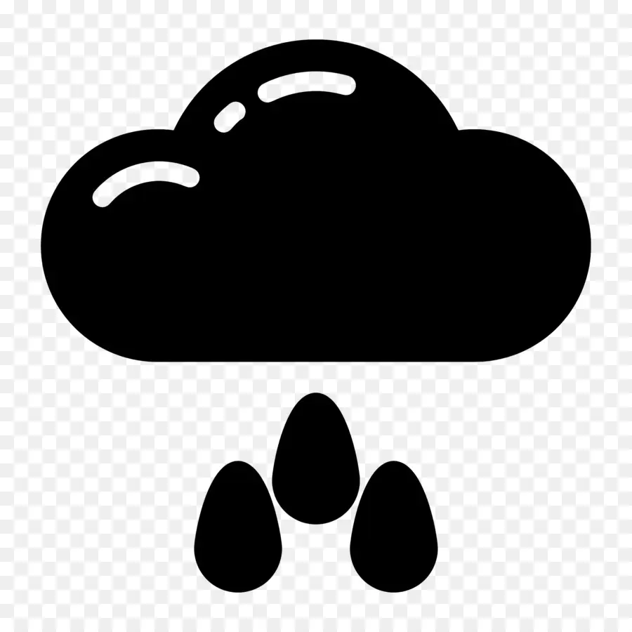 Eau De Pluie，Nuage De Pluie PNG