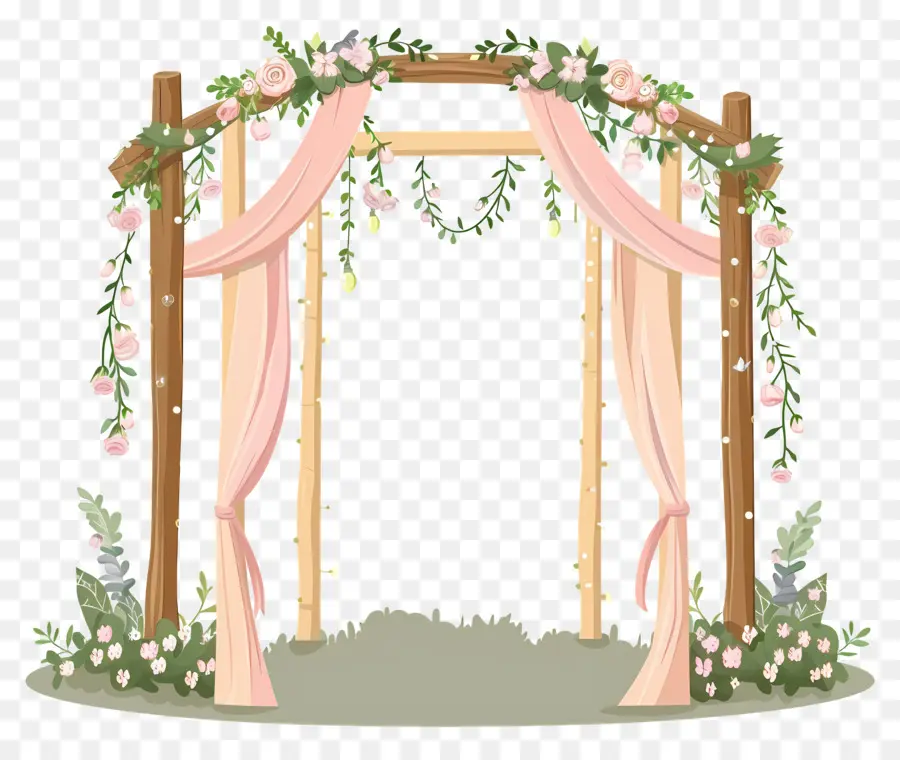 Arche De Mariage，Arche En Bois PNG