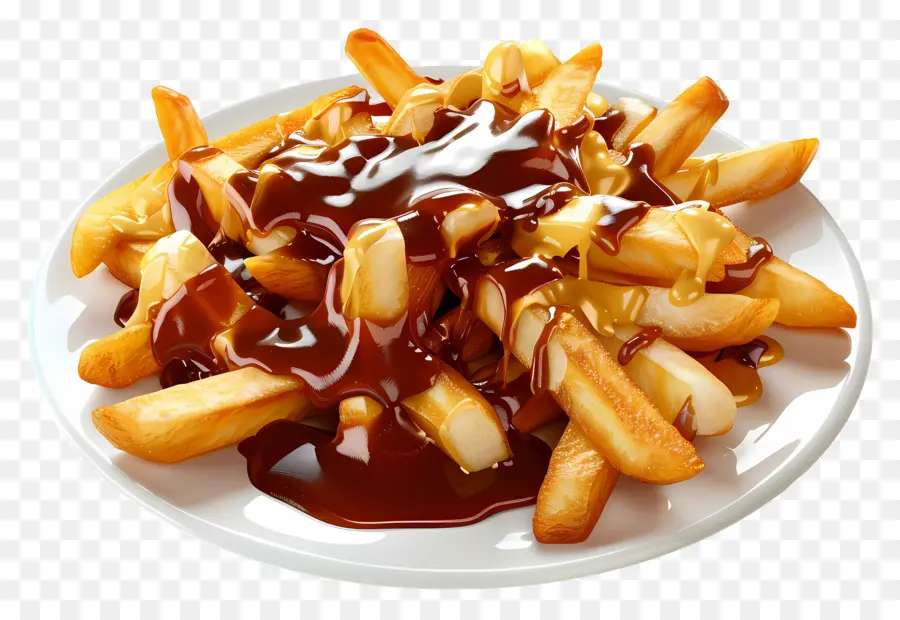 Poutine，Plat De Poutine PNG