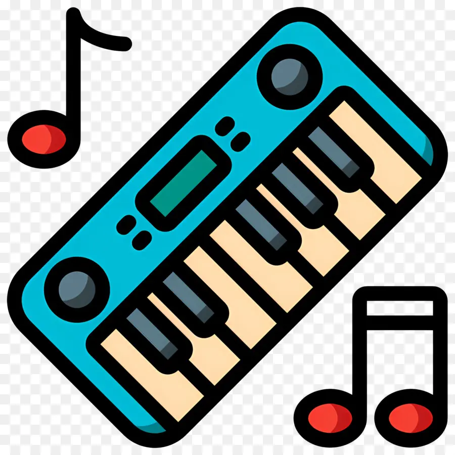 Clavier De Musique，Clavier Avec Notes PNG