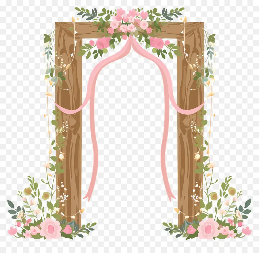 Arche De Mariage，Arche En Bois PNG