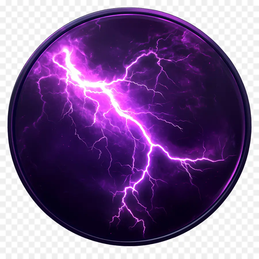 Éclair Violet，Électricité PNG