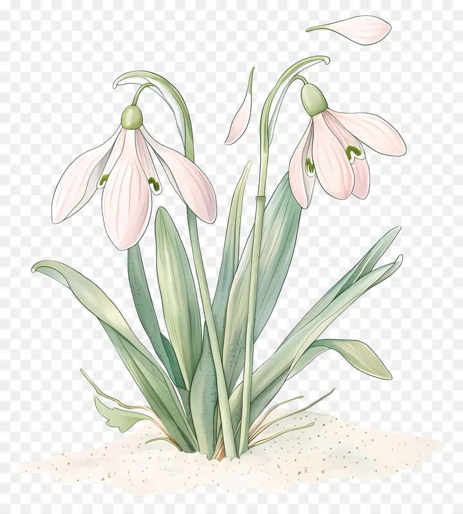 Perce Neige，Fleurs De Perce Neige PNG