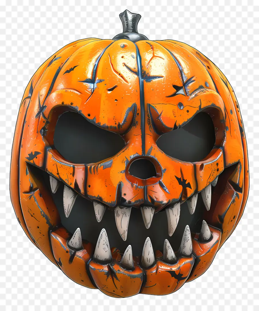 Masque D'halloween，Masque à La Citrouille PNG