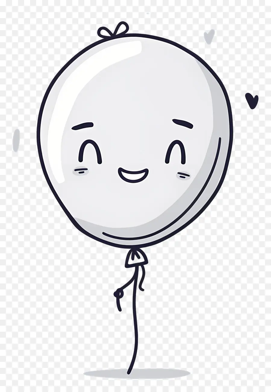 Ballon Unique，Ballon Souriant PNG