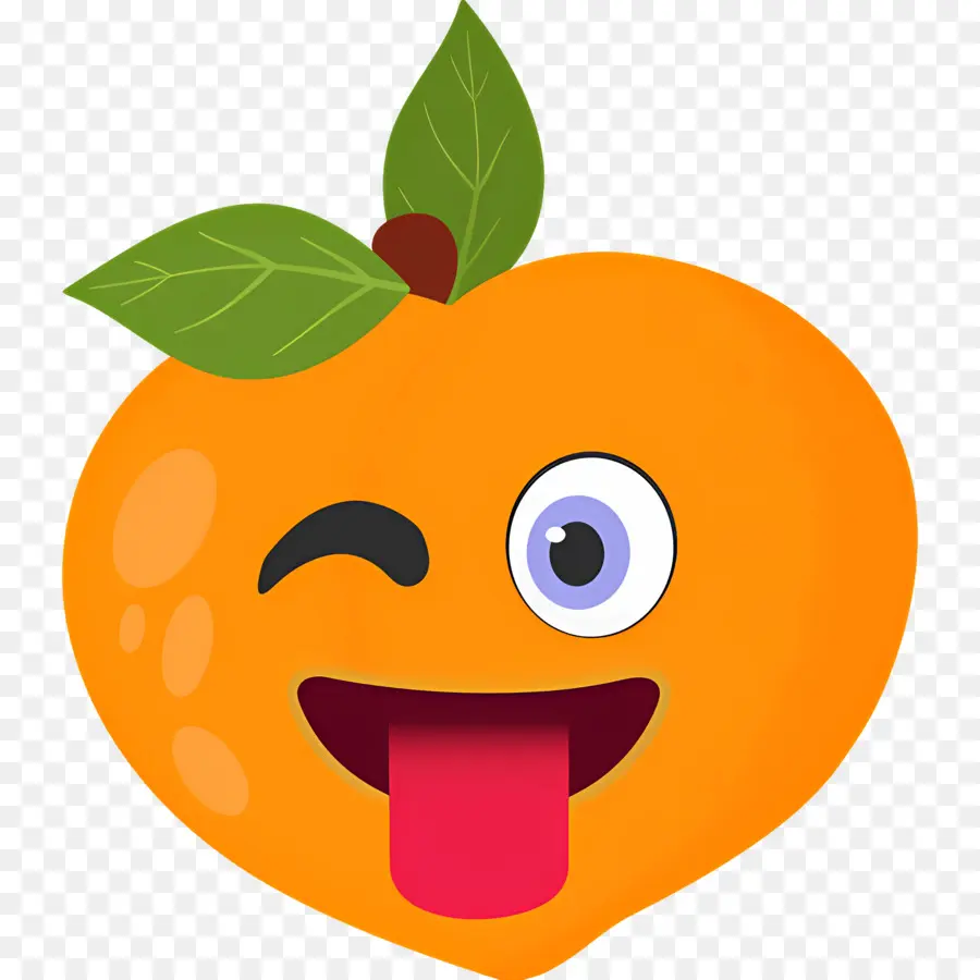 Pêche Emoji，Pêche Surprise PNG