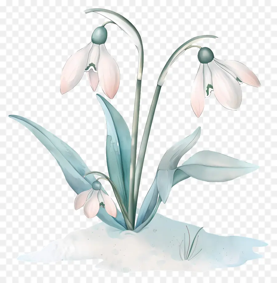 Perce Neige，Illustration De Perce Neige PNG