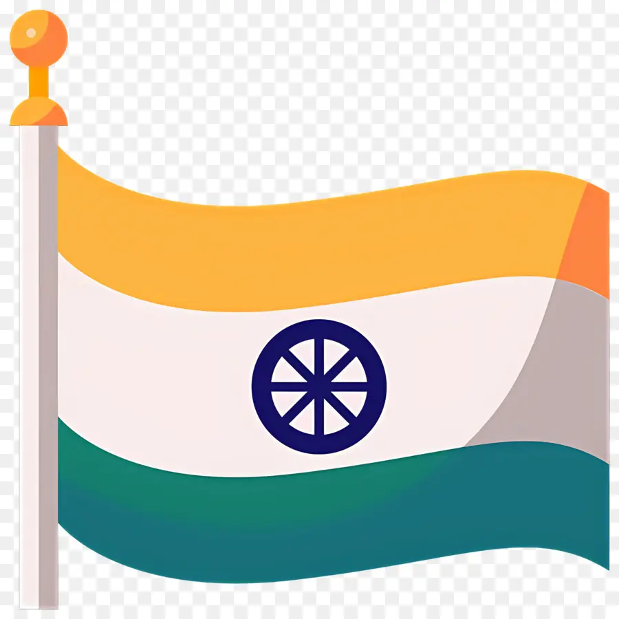 Drapeau De L'inde，Drapeau Indien PNG