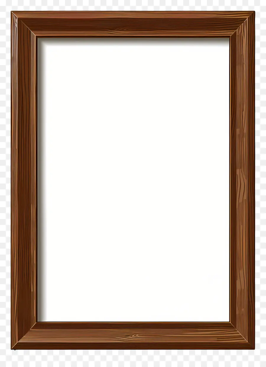 Cadre Rectangulaire，Cadre En Bois PNG