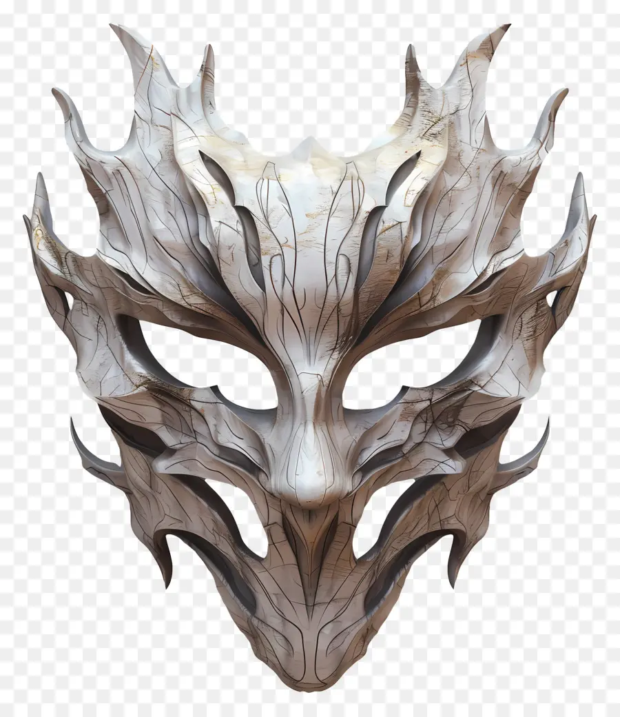 Masque D'halloween，Masque En Bois PNG