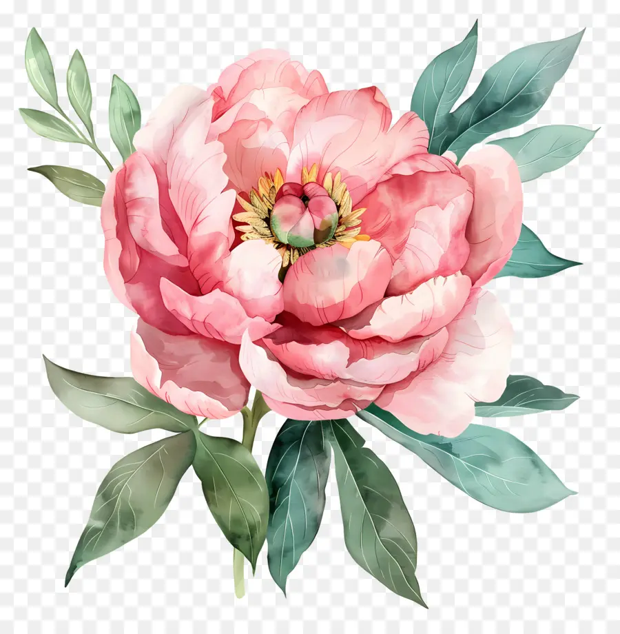 Fleur De Pivoine，Pivoine PNG