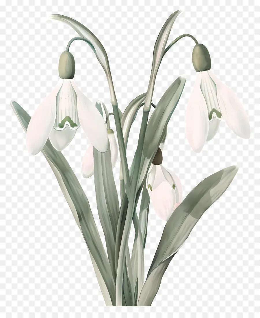 Perce Neige，Fleurs PNG