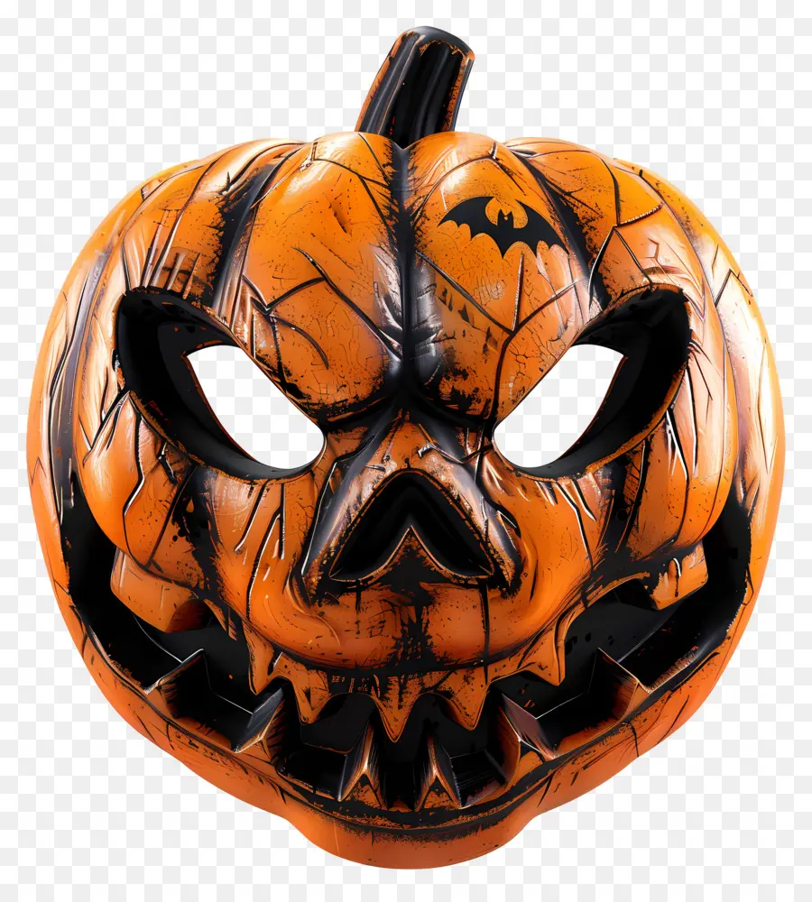 Masque D'halloween，Masque à La Citrouille PNG