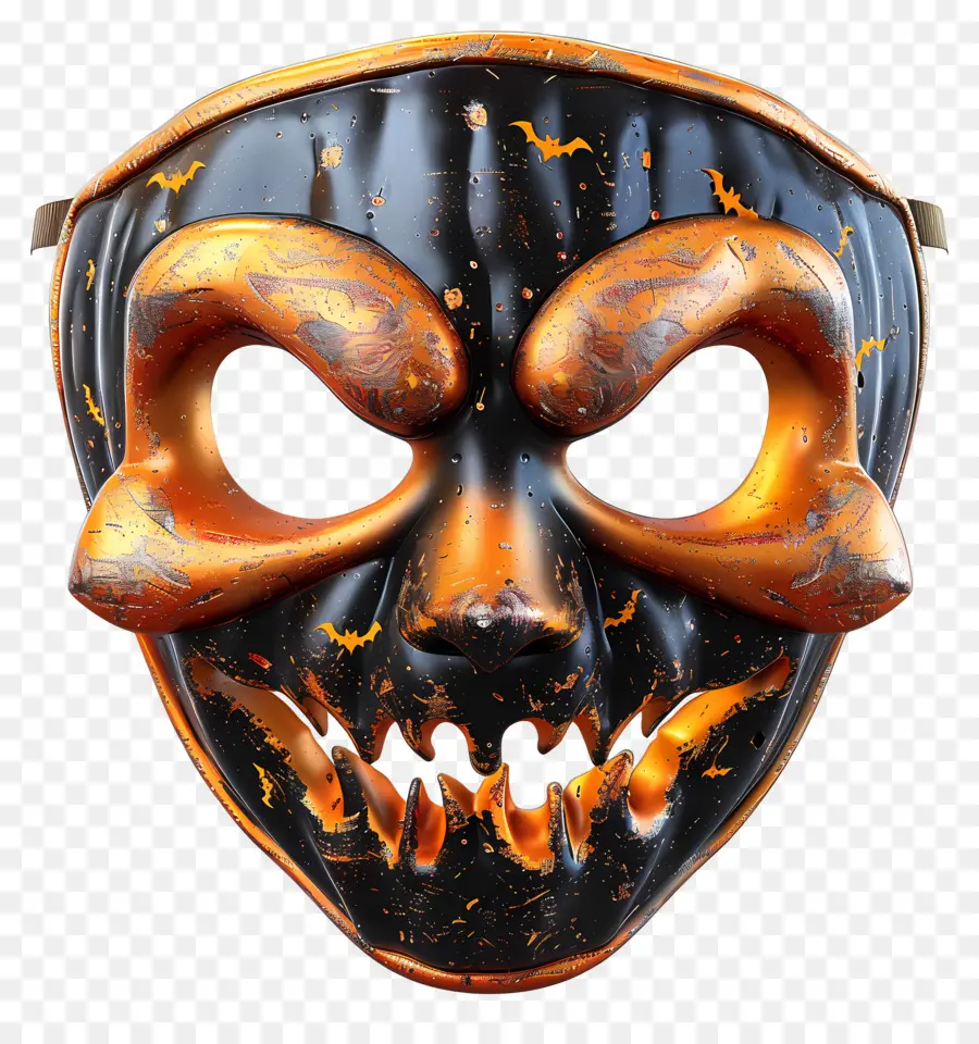 Masque D'halloween，Citrouille PNG