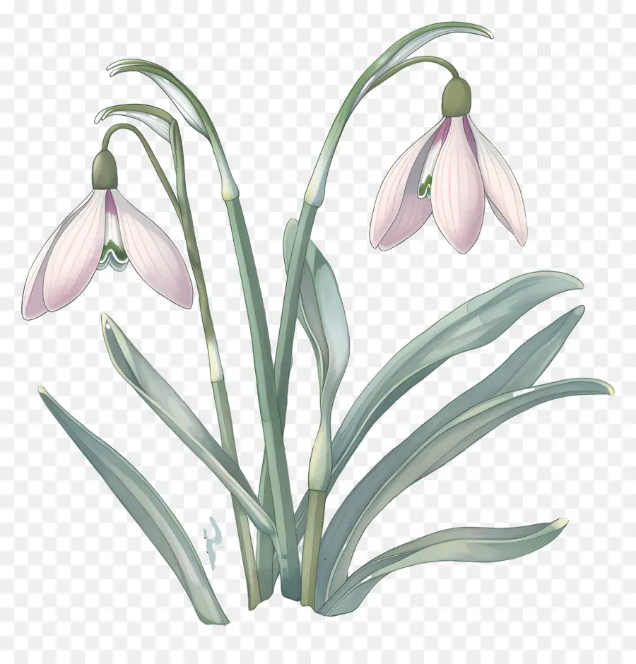 Perce Neige，Fleurs De Perce Neige PNG