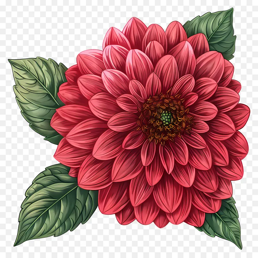 Fleur De Dahlia，Fleur D'oranger PNG