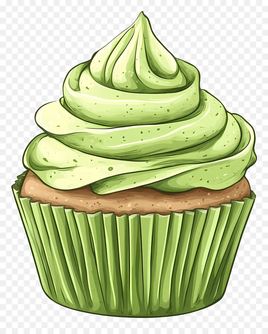 Petit Gâteau Au Matcha，Petit Gâteau Vert PNG