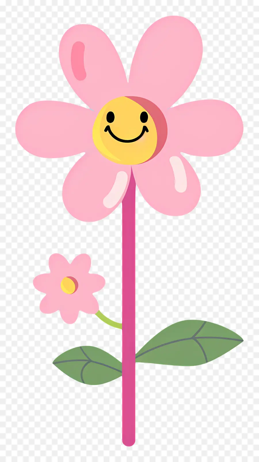 Fleur Emoji，Fleur Rose Joyeuse PNG