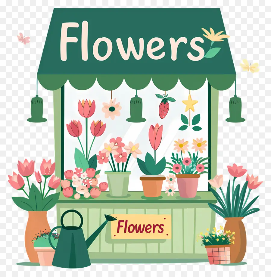 Fleuriste，Fleurs PNG