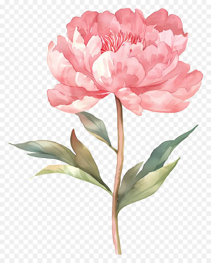 Fleur De Pivoine，Pivoine PNG