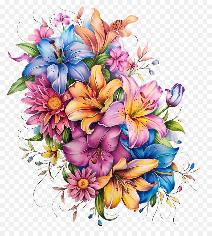 Fleurs Séchées，Fleurs PNG