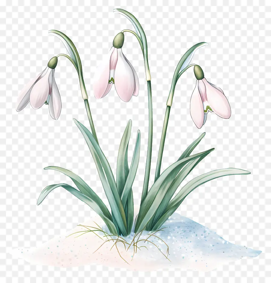 Perce Neige，Illustration De Perce Neige PNG