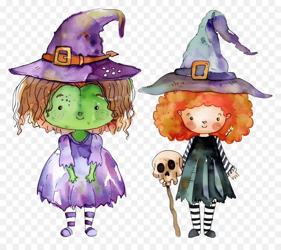 Enfants D'halloween，Enfants En Costumes D'halloween PNG