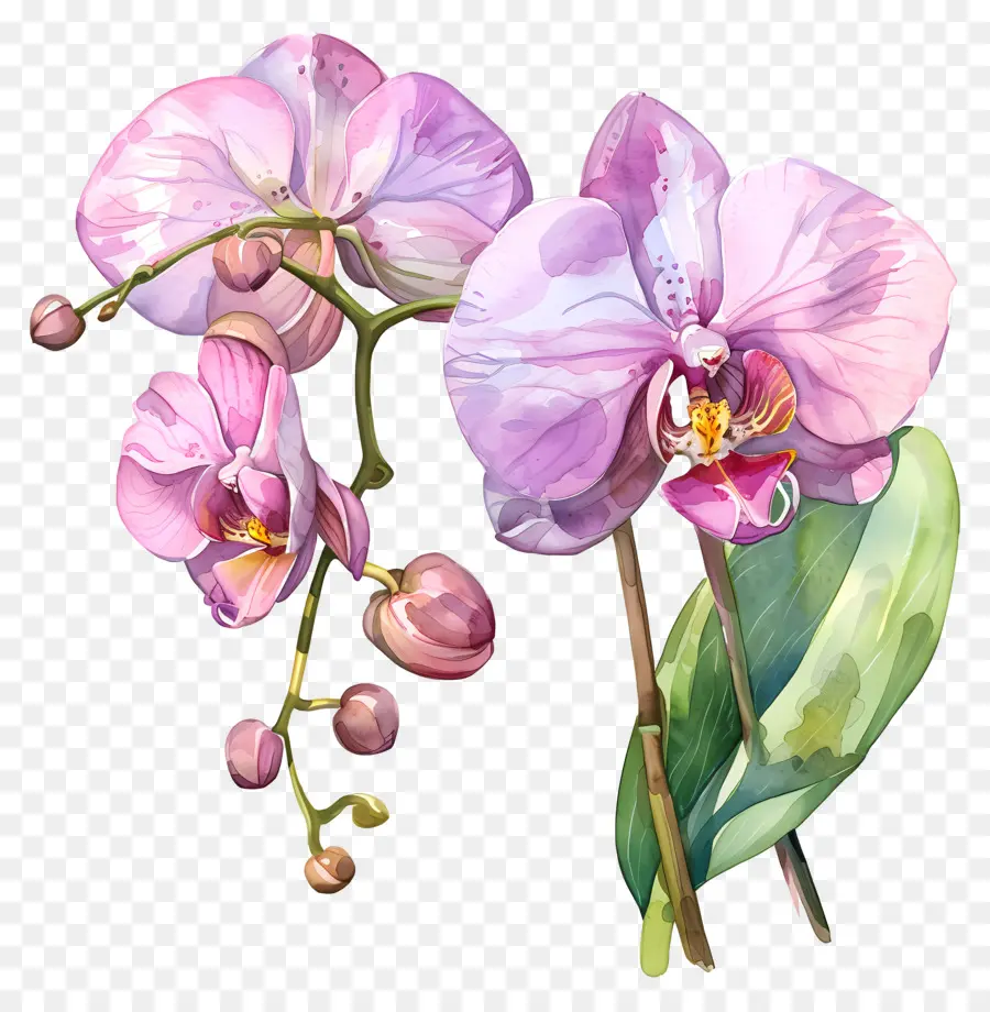 Fleur D'orchidée，Orchidées PNG