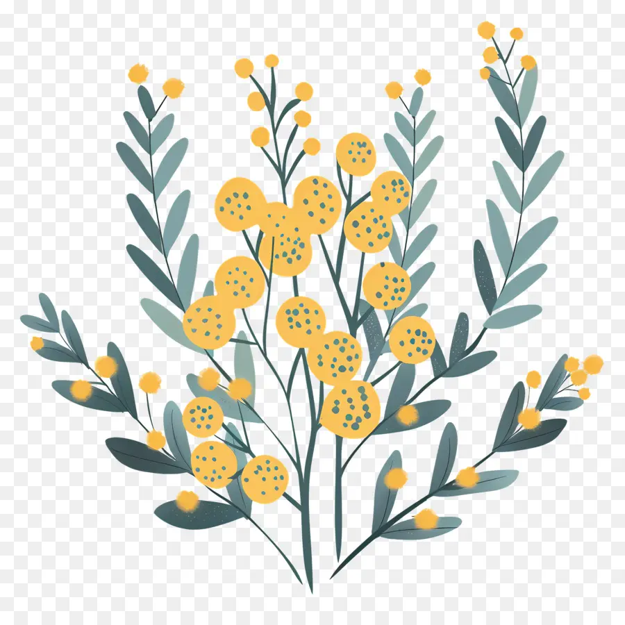 Petite Fleur，Fleurs Jaunes PNG