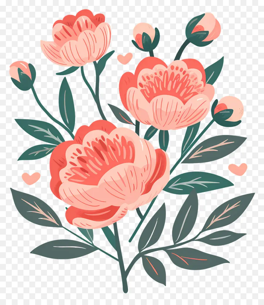 Fleurs De Pivoine，Fleurs PNG