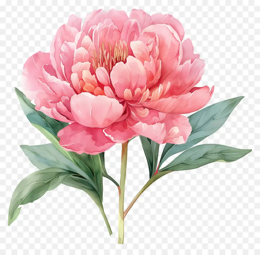 Fleur De Pivoine，Pivoine PNG