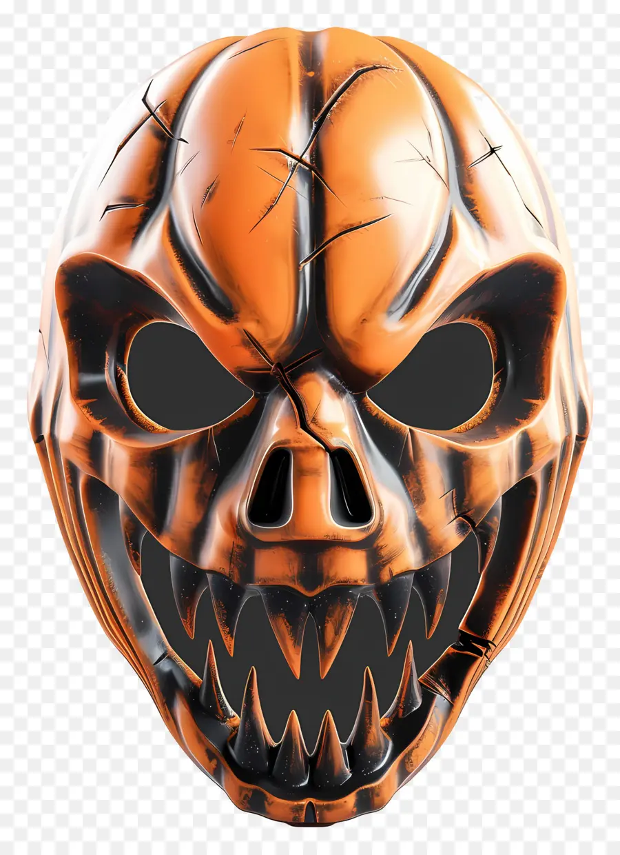 Masque D'halloween，Masque à La Citrouille PNG