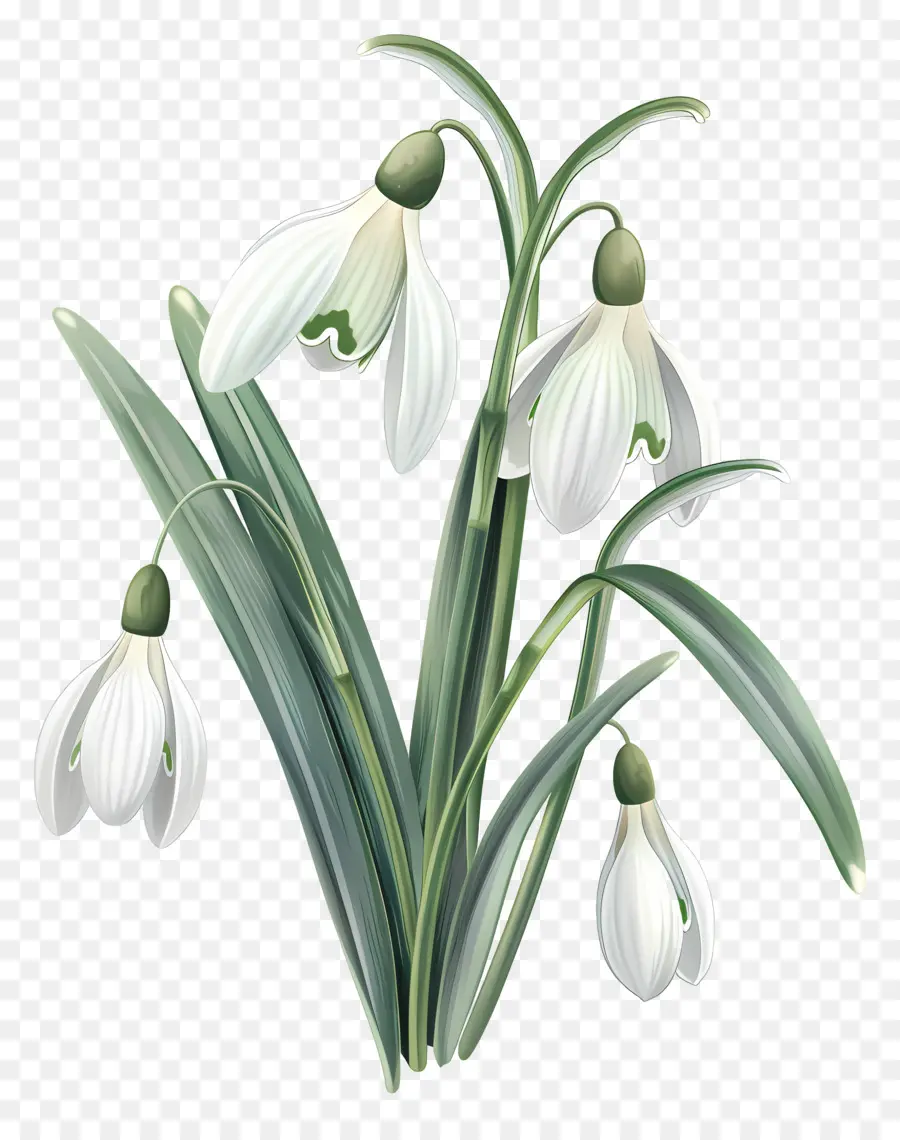 Perce Neige，Fleurs PNG