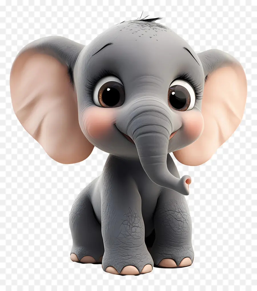 Bébé éléphant，Éléphant Mignon PNG