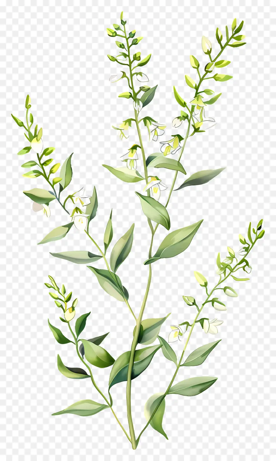 Fleur De Cytisus Wolgaricus，Fleurs Blanches PNG