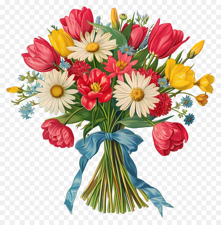 Fleurs Et Bouquets，Bouquet De Fleurs PNG