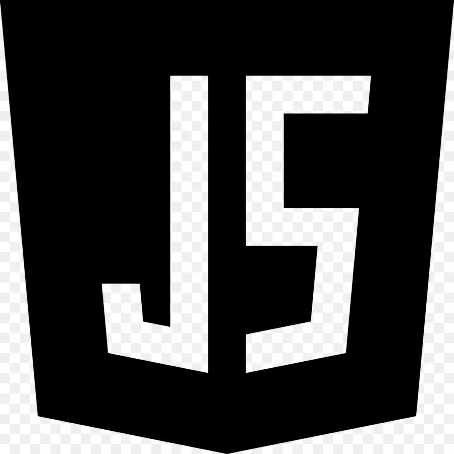 Logo Javascript，Logo Javascript Noir PNG