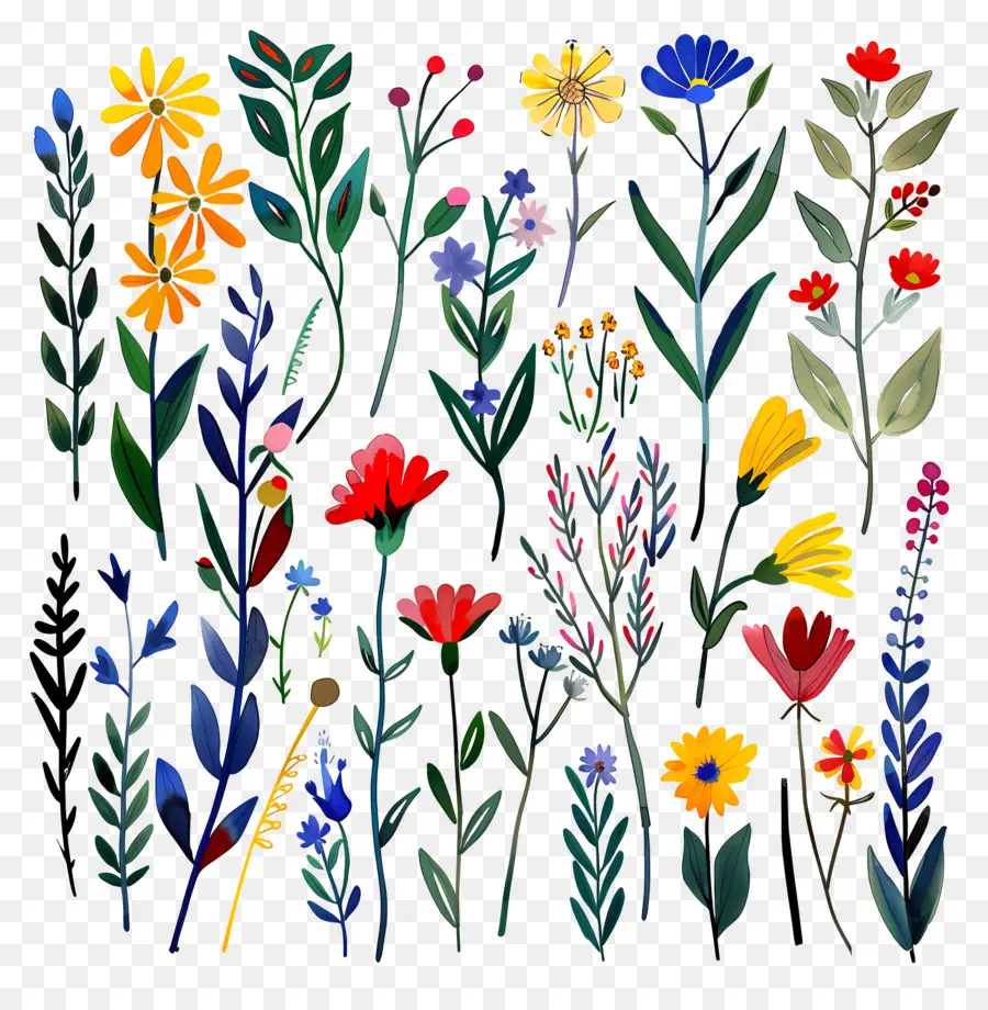 Fleur Sauvage，Diverses Plantes PNG