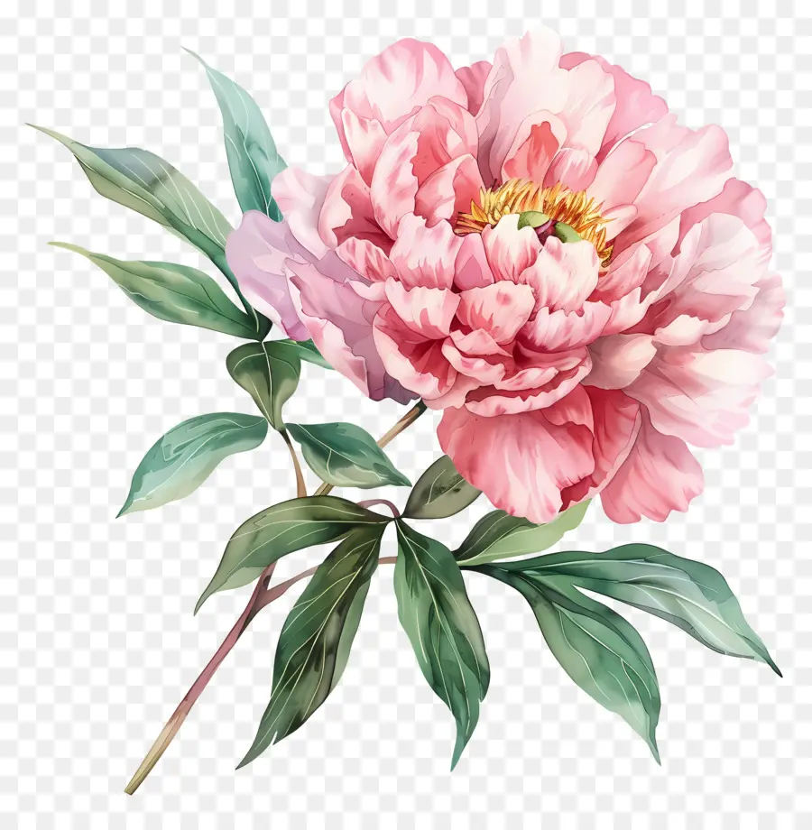 Fleur De Pivoine，Pivoine PNG