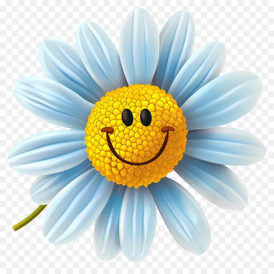 Fleur Emoji，Fleur Souriante PNG