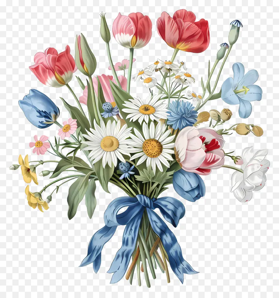 Fleurs Et Bouquets，Bouquet De Fleurs PNG